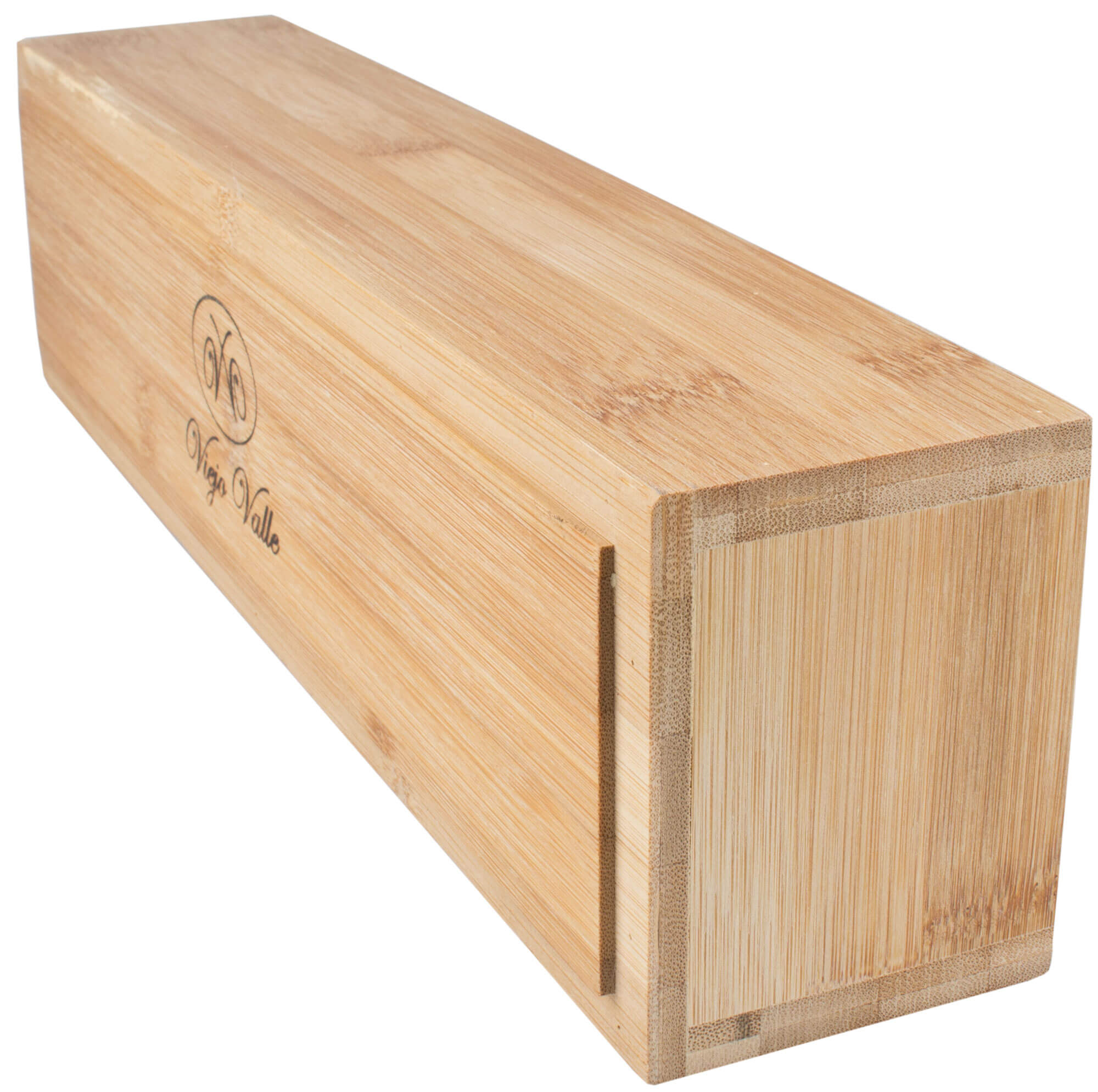 Bambus Box mit Gefache - 39x10x8cm