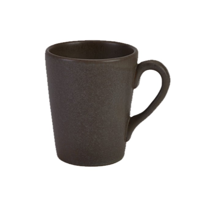 Henkel-Becher Antigo Steingut Antikbronze – 320 ml (6 Stk.)