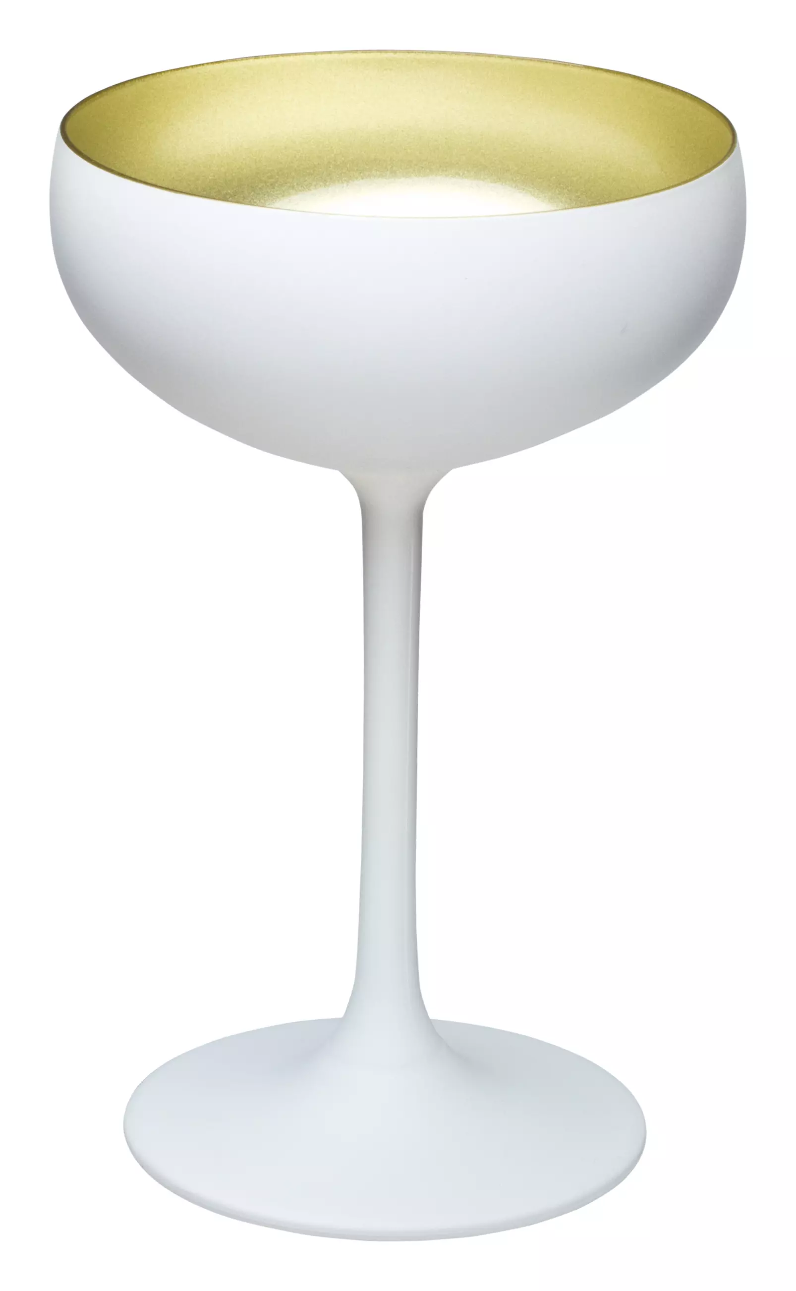 Cocktailschale, matt weiß/gold, Elements Stölzle - 230ml Cocktailschale, matt weiß/gold, Elements Stölzle - 230ml