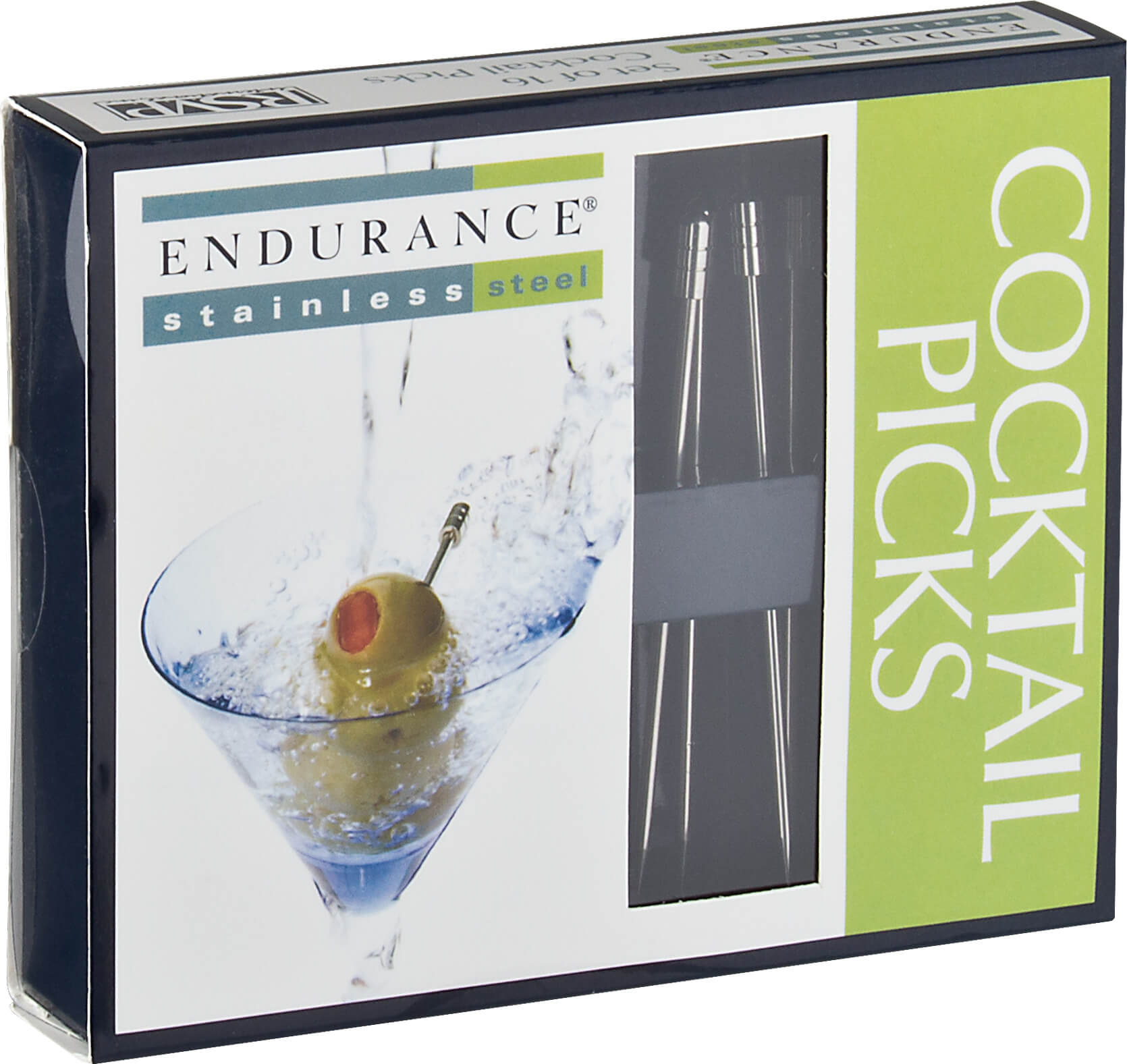 Cocktailpicker Edelstahl - 8,3cm (16 Stk.)