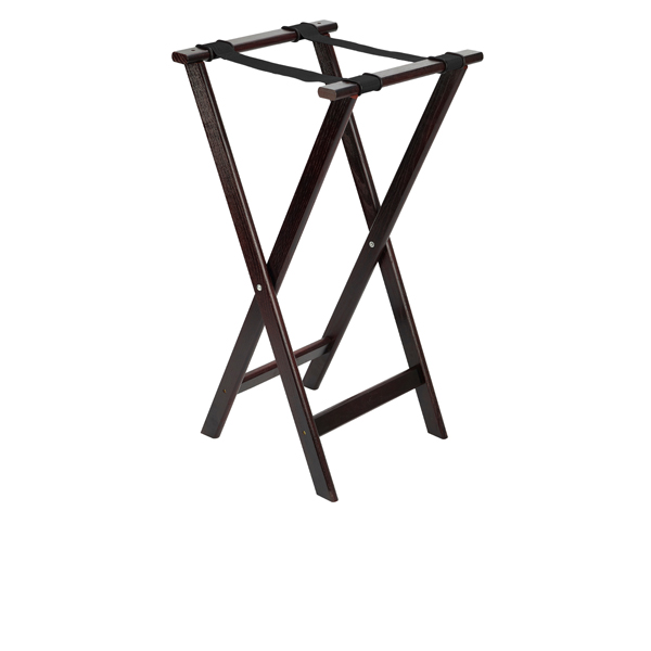 Tablettständer aus Holz, 42x84cm - Mahagoni-Optik Tablettständer aus Holz, 42x84cm - Mahagoni-Optik
