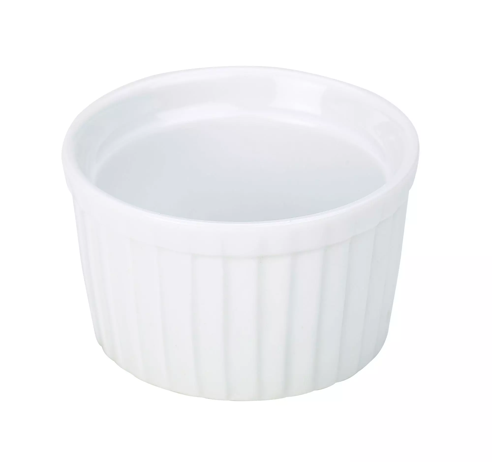Dipschale stapelbar, Porzellan weiß - 85ml (12 Stk.) Dipschale stapelbar, Porzellan weiß - 85ml (12 Stk.)