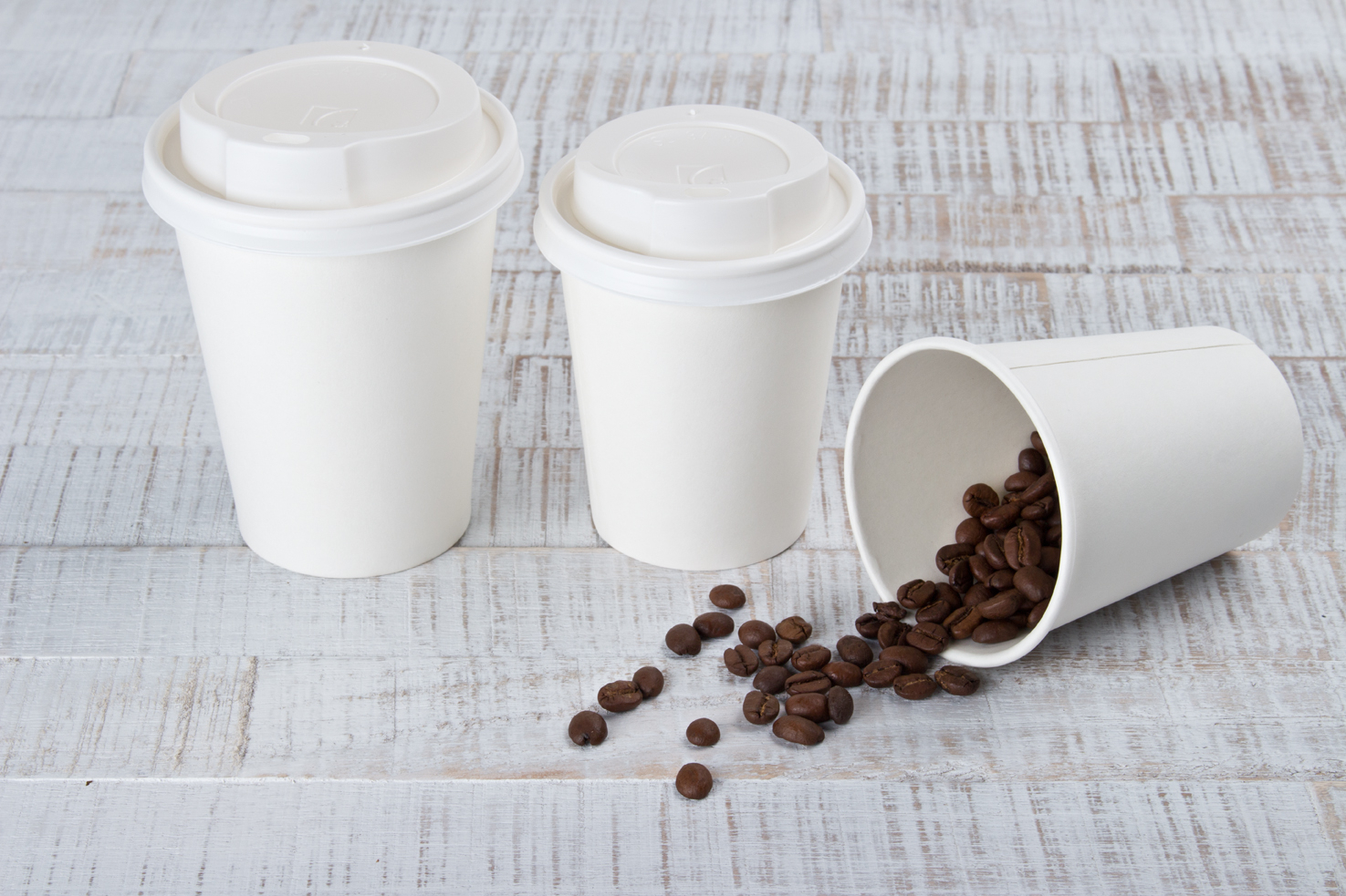 Kaffeebecher und Deckel Eco - 0,3l