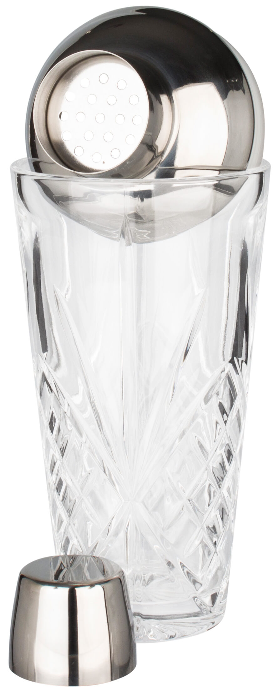 Cocktail Shaker Vintage, Glas, Prime Bar - 500ml