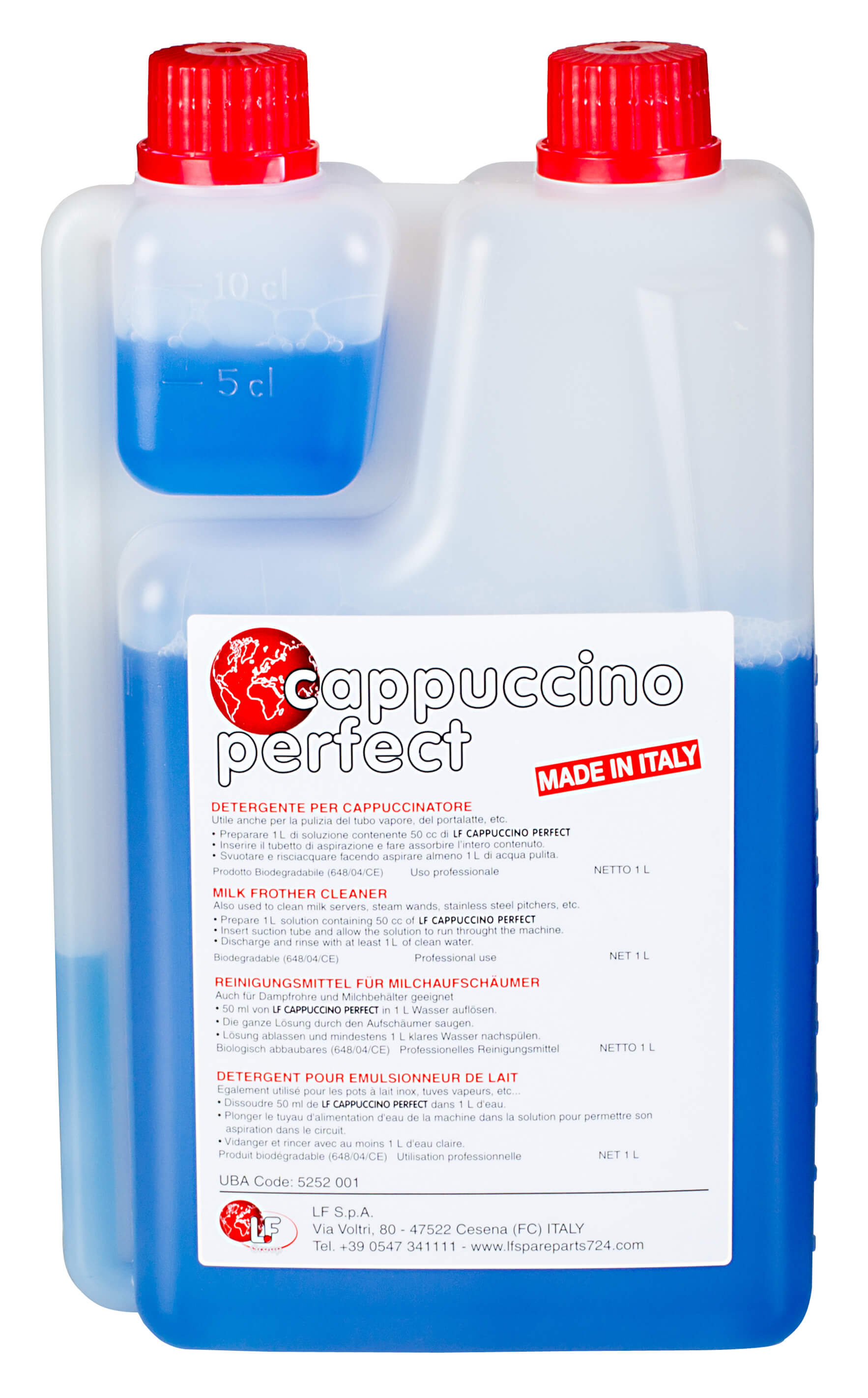 Milchaufschäumerreiniger, flüssig (1,0l)