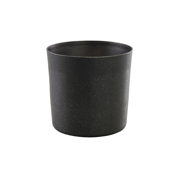 Edelstahlbecher / Snackbecher vintage schwarz - 8,5x8,5cm/420ml (12 Stk.) Edelstahlbecher / Snackbecher vintage schwarz - 8,5x8,5cm/420ml (12 Stk.)