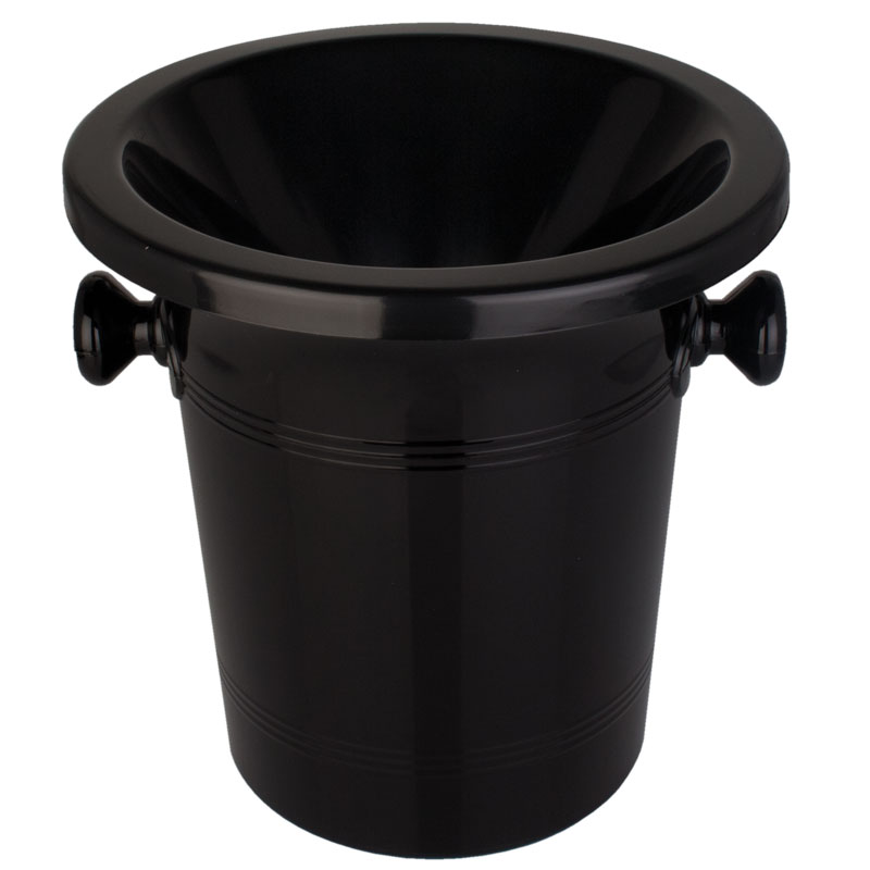 Spucknapf maxi, Kunststoff schwarz - 3,7l (1 Stk.)