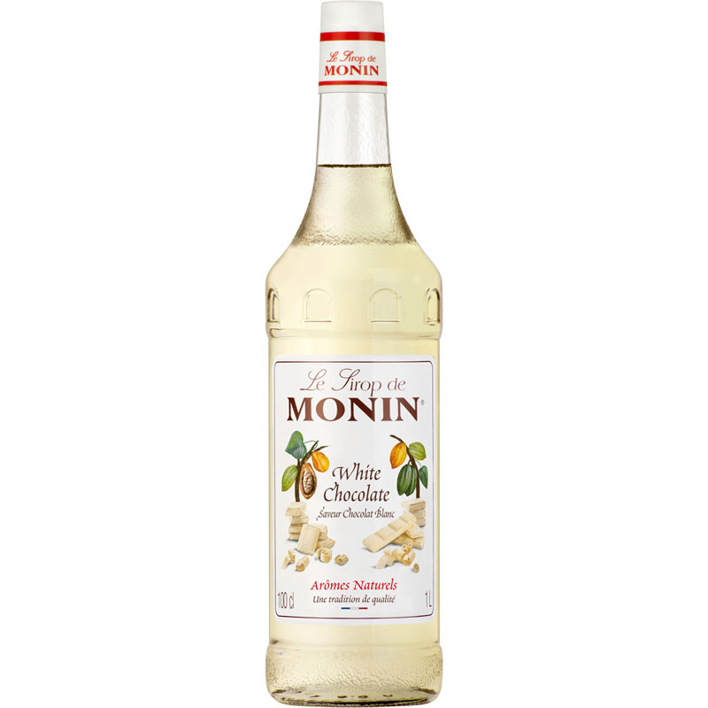 Weiße Schokolade - Monin Sirup (1,0l) Weiße Schokolade - Monin Sirup (1,0l)