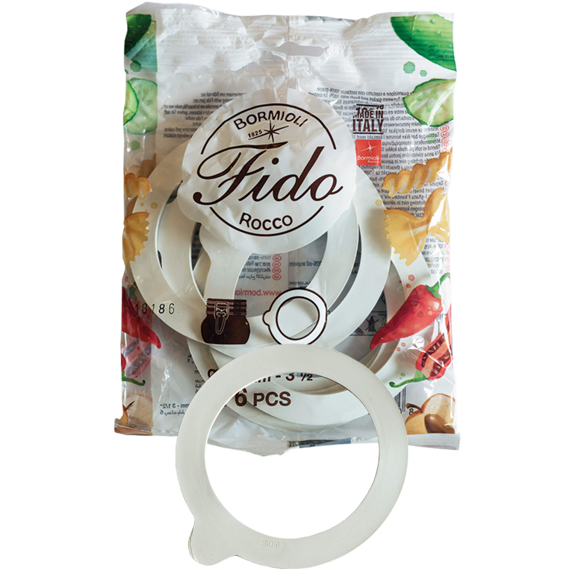 Ersatzgummiringe für Einmachglas Fido - 80mm (6 Stk.) Ersatzgummiringe für Einmachglas Fido - 80mm (6 Stk.)
