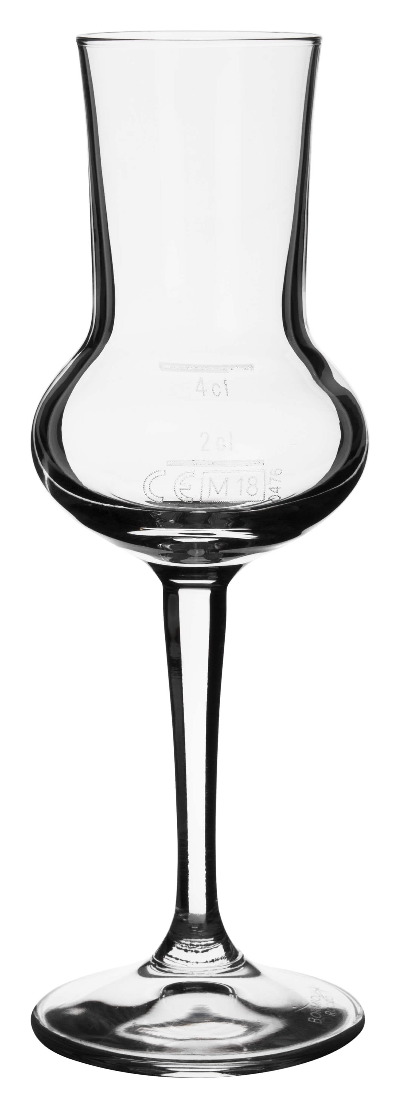 Grappaglas Riserva, Bormioli Rocco - 80ml, 2+4cl Eiche (6 Stk.)