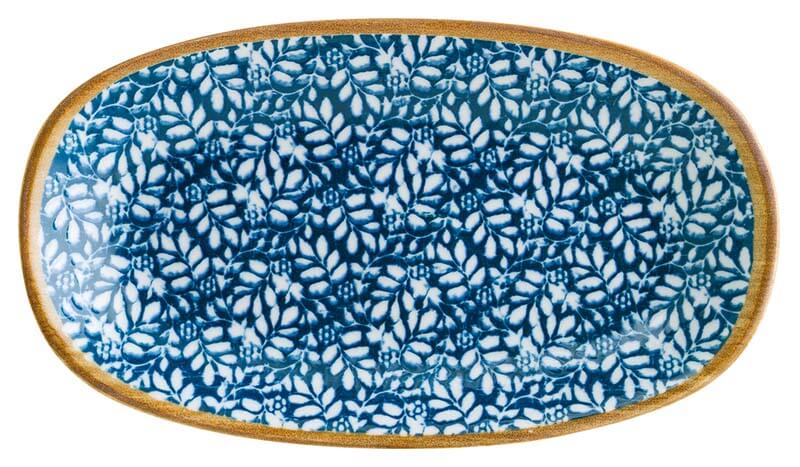 Bonna Lupin Gourmet Platte oval 15x8,5cm blau - 12 Stück Bonna Lupin Gourmet Platte oval 15x8,5cm blau - 12 Stück