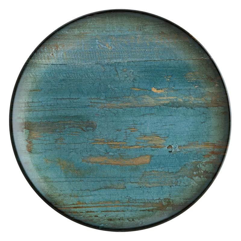 Bonna Madera Mint Gourmet Teller flach 17cm blau - 12 Stück Bonna Madera Mint Gourmet Teller flach 17cm blau - 12 Stück