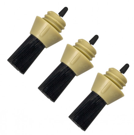 Ersatzbürsten für Brühkopfreiniger - 4,5x2,2cm (3 Stk.)