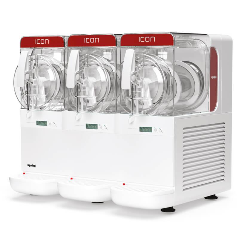 Slusheis Maschine Granitor® ICON 3-3 ETC R290, 3 x 2,8 Liter Behälter Slusheis Maschine Granitor® ICON 3-3 ETC R290, 3 x 2,8 Liter Behälter