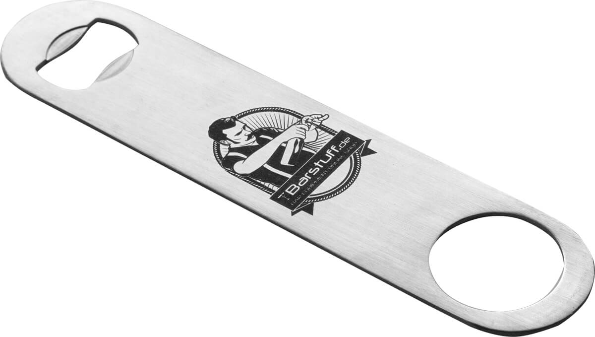Flaschenöffner / Speedopener, Edelstahl - Edition: Barmann
