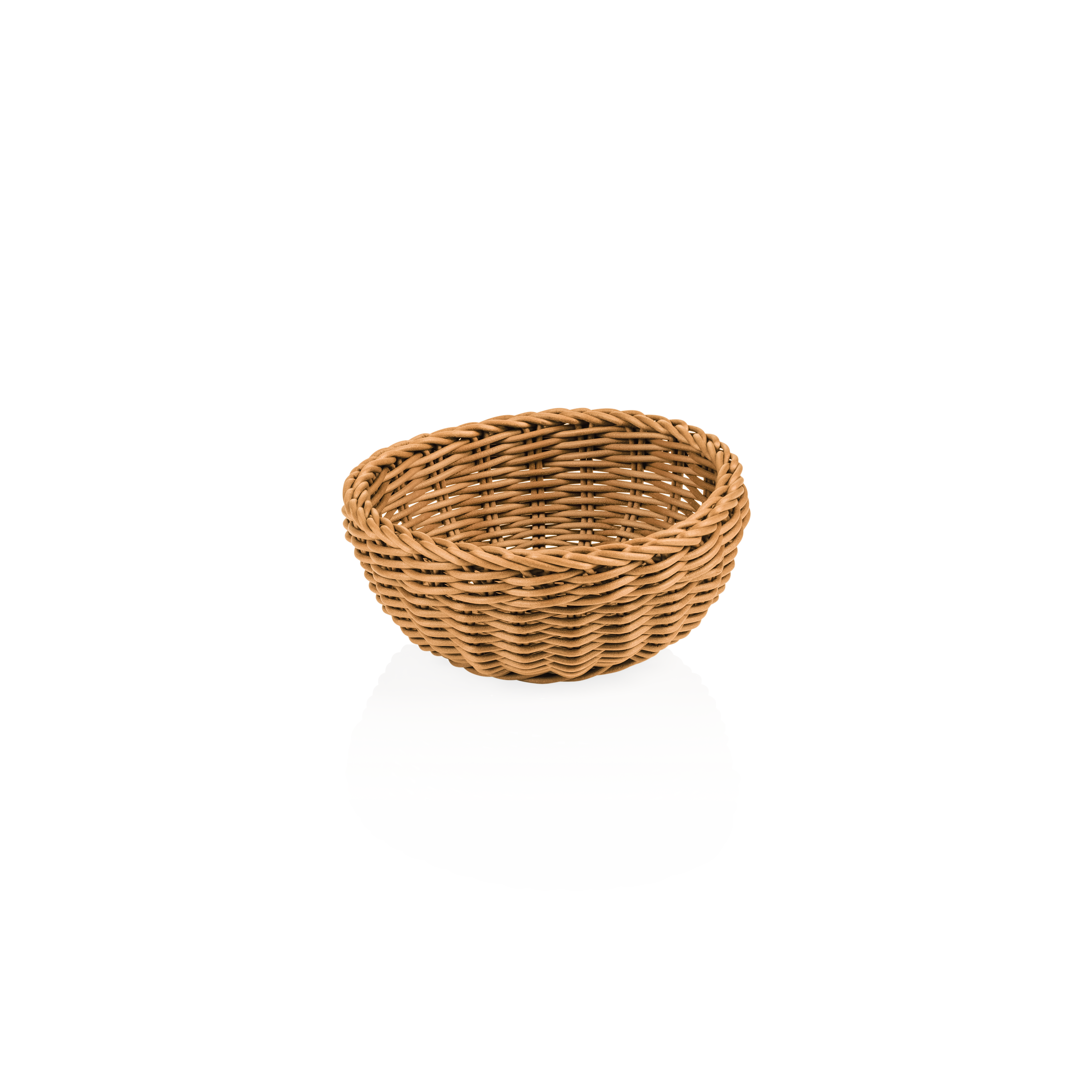 Korb rund, Polypropylen beige - 20x8cm Korb rund, Polypropylen beige - 20x8cm