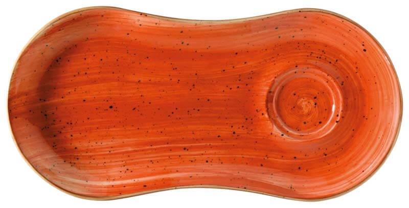 Bonna Aura Terracotta Gourmet Setplatte 25x12cm orange - 12 Stück Bonna Aura Terracotta Gourmet Setplatte 25x12cm orange - 12 Stück