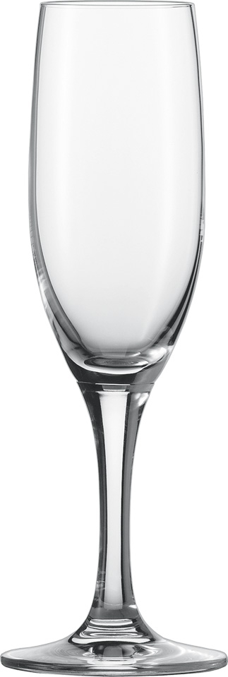 Sektglas Mondial, Schott Zwiesel - 205ml, 0,1l Eiche (6 Stk.)