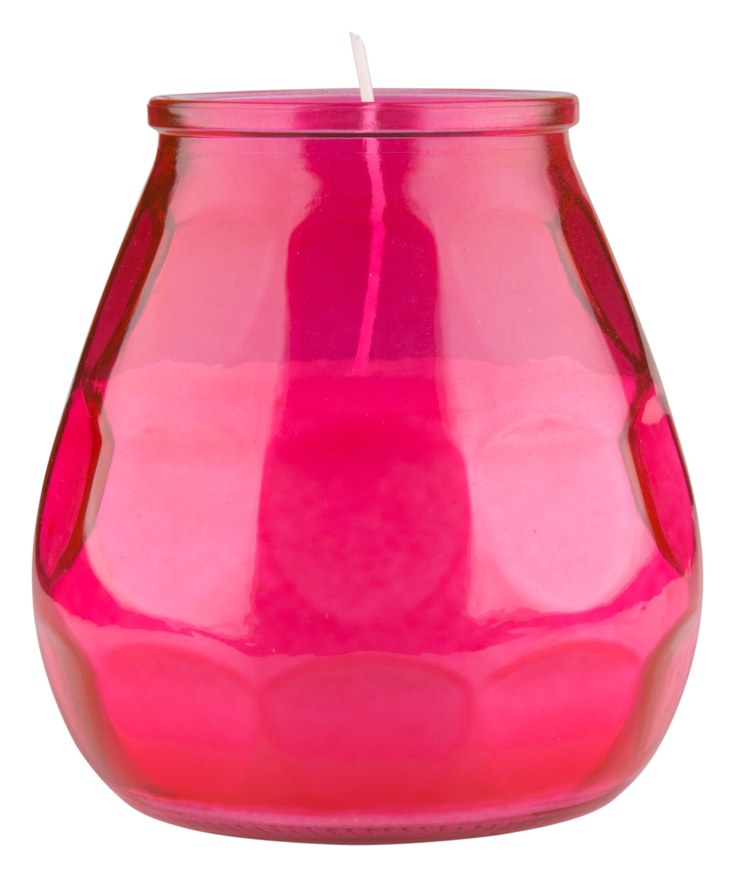 Windlicht Twilight, Bolsius Professional, 70 Std., 10,4x9,9cm - fuchsia (1 Stk.)