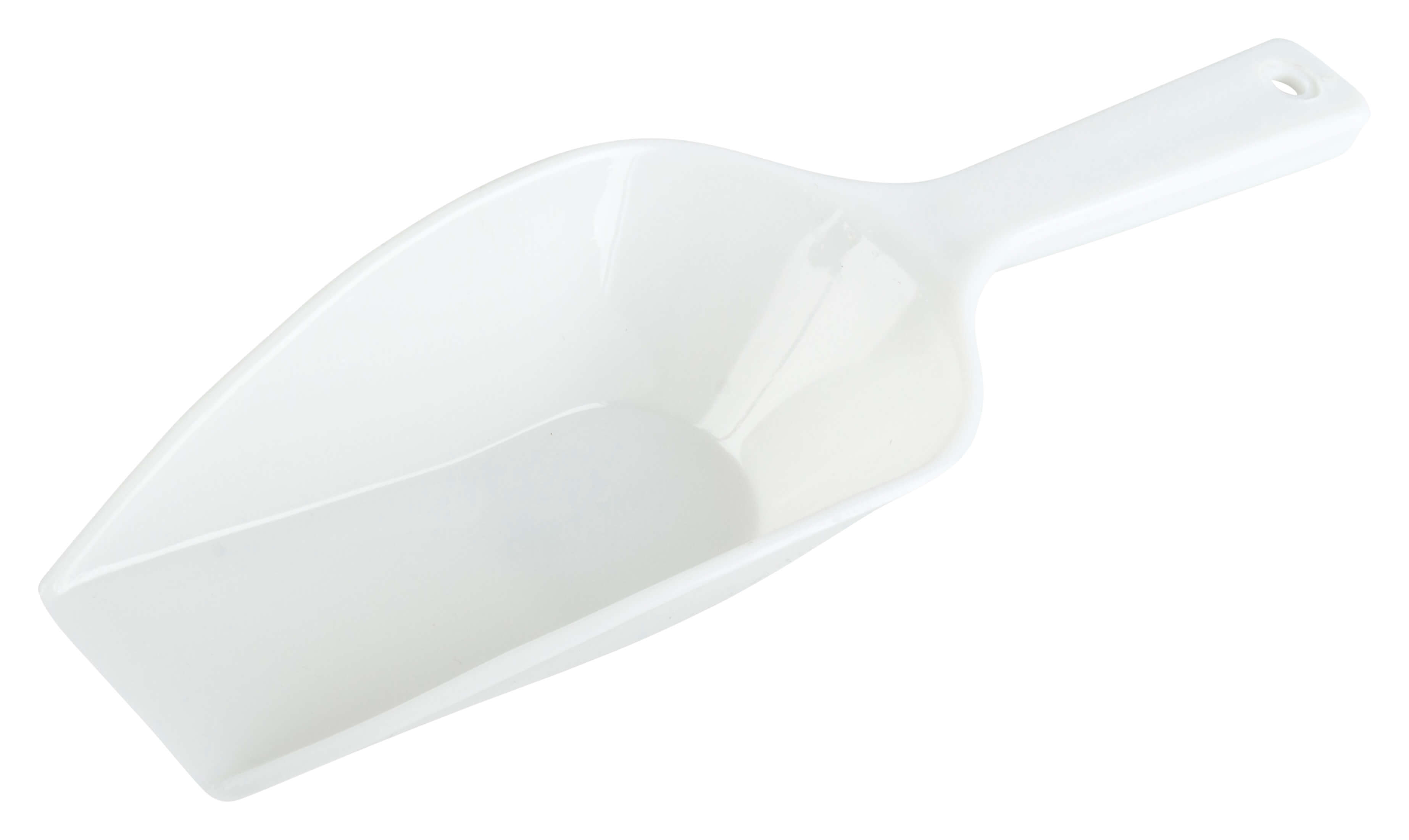 Mehrzweckschaufel / Eisschaufel, Polypropylen weiß - 100ml Mehrzweckschaufel / Eisschaufel, Polypropylen weiß - 100ml