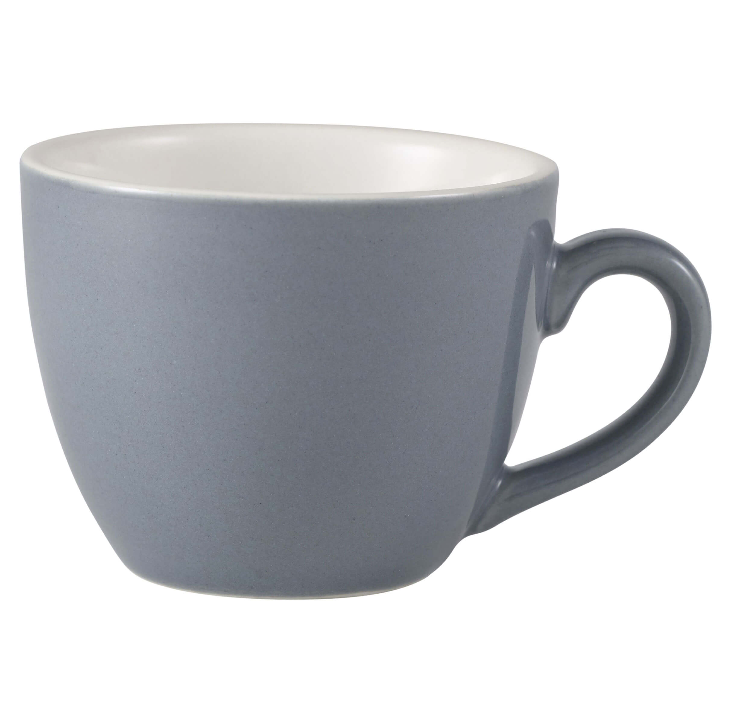 Espressotasse Bowl grau - 90ml (6 Stk.)