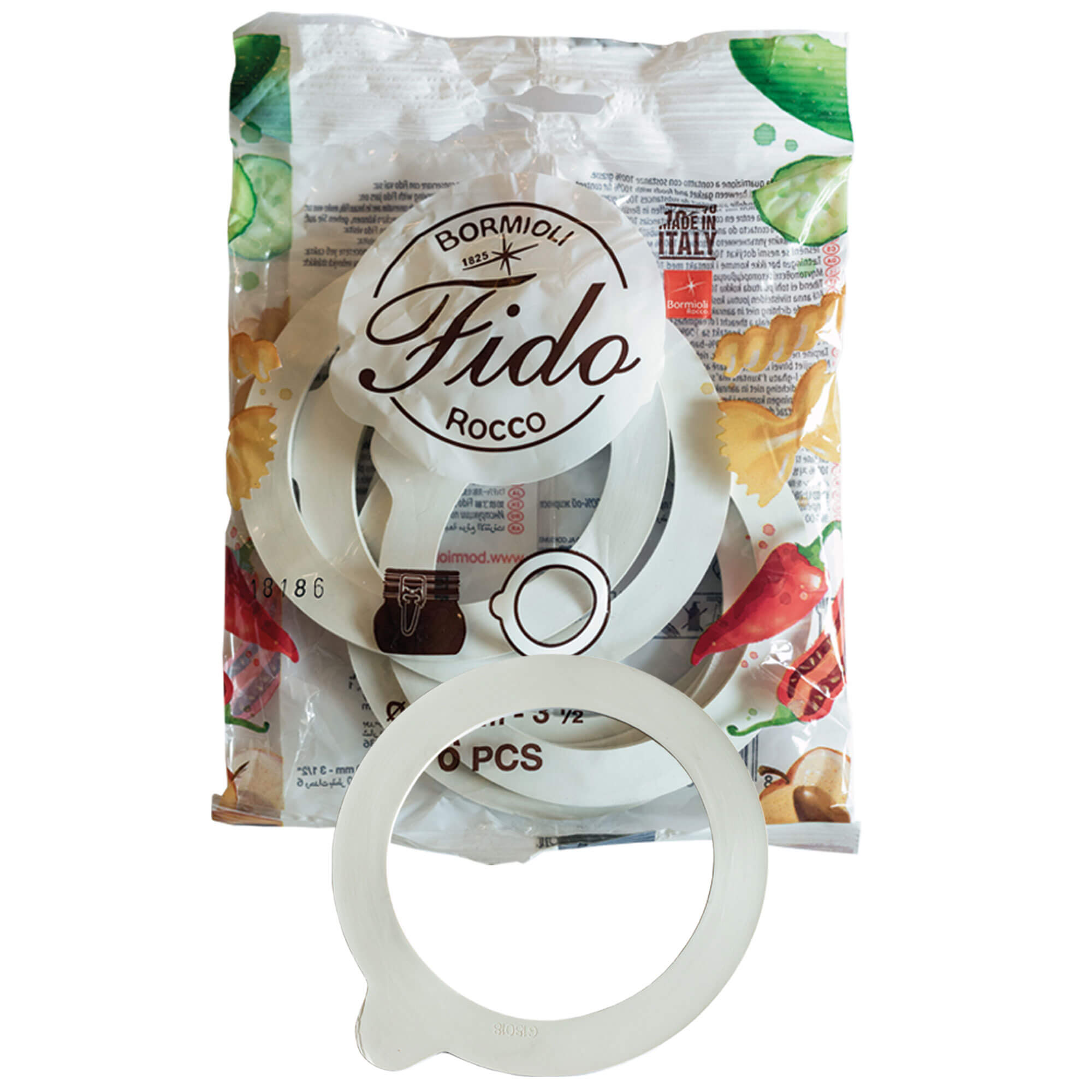 Ersatzgummiringe für Einmachglas Fido - 90mm (6 Stk.)