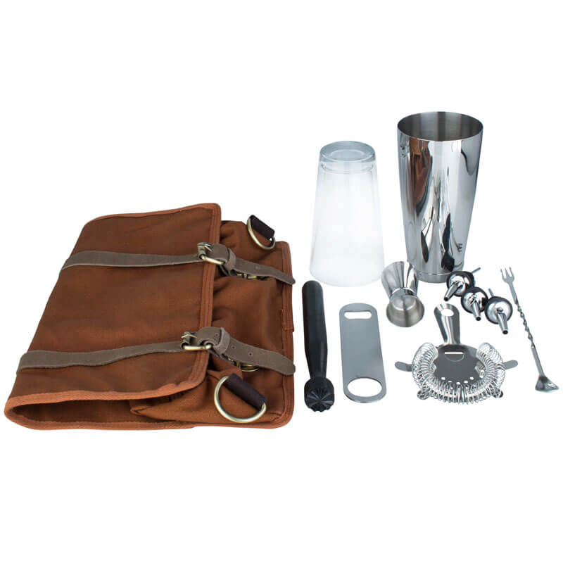 Bartasche professional - Cocktailset mit Tasche