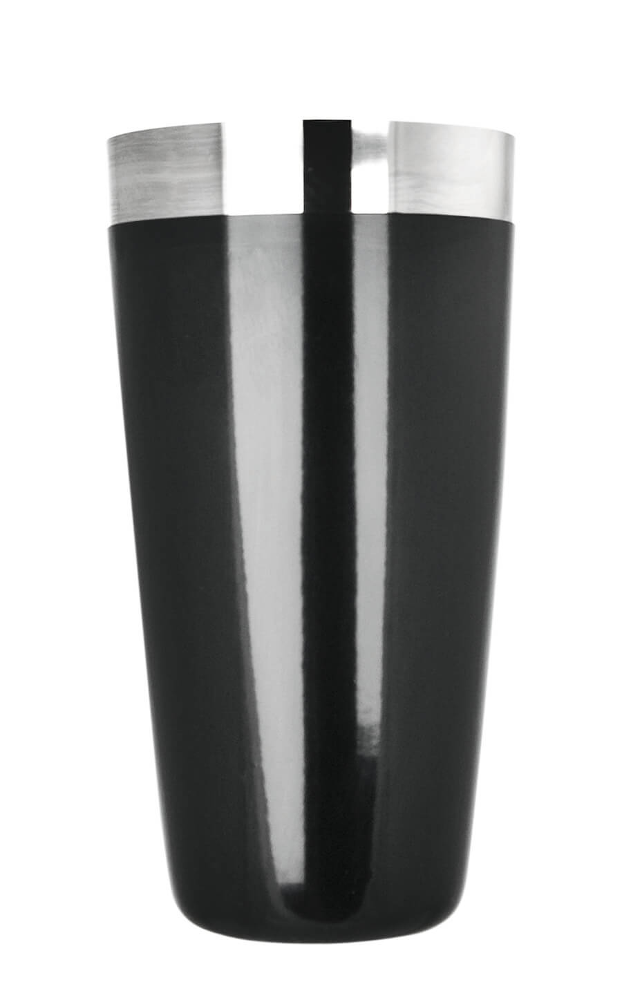 Boston Shaker schwarz - Edelstahl, Vinylüberzug (850ml)