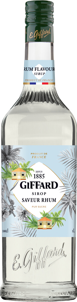 Rum Geschmack - Giffard Sirup (1,0l)