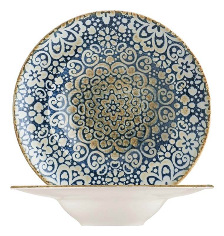 Bonna Alhambra Banquet Pastateller 28cm blau - 6 Stück