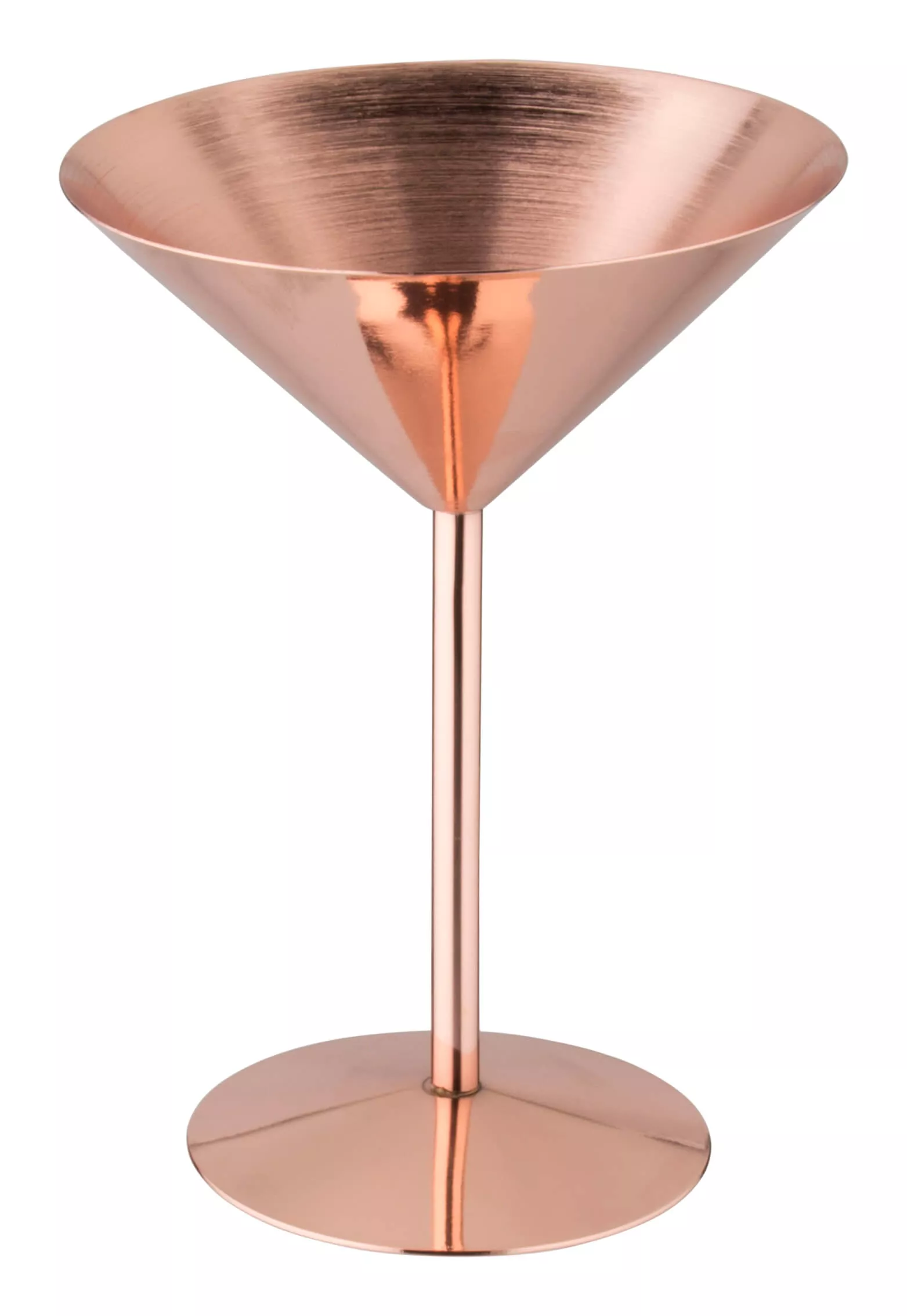 Martiniglas, verkupferter Edelstahl - 240ml Martiniglas, verkupferter Edelstahl - 240ml