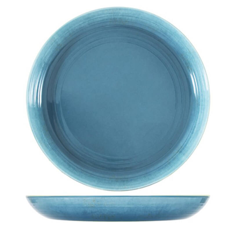 Schüssel Casablanca, Melamin, hellblau glasiert - 3,5l / 38cm Schüssel Casablanca, Melamin, hellblau glasiert - 3,5l / 38cm