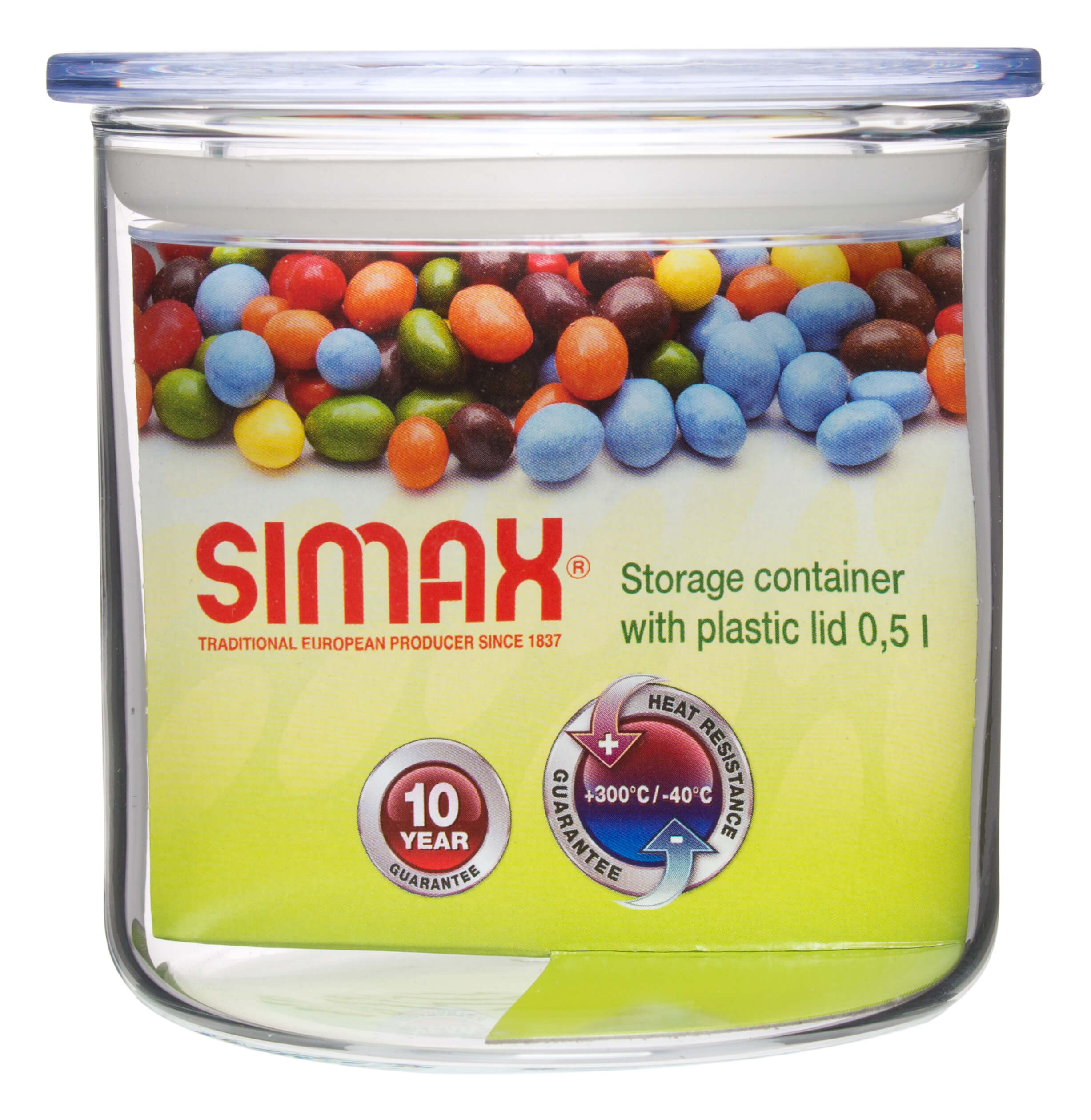 Vorratsglas mit Kunststoffdeckel, Simax - 0,5l