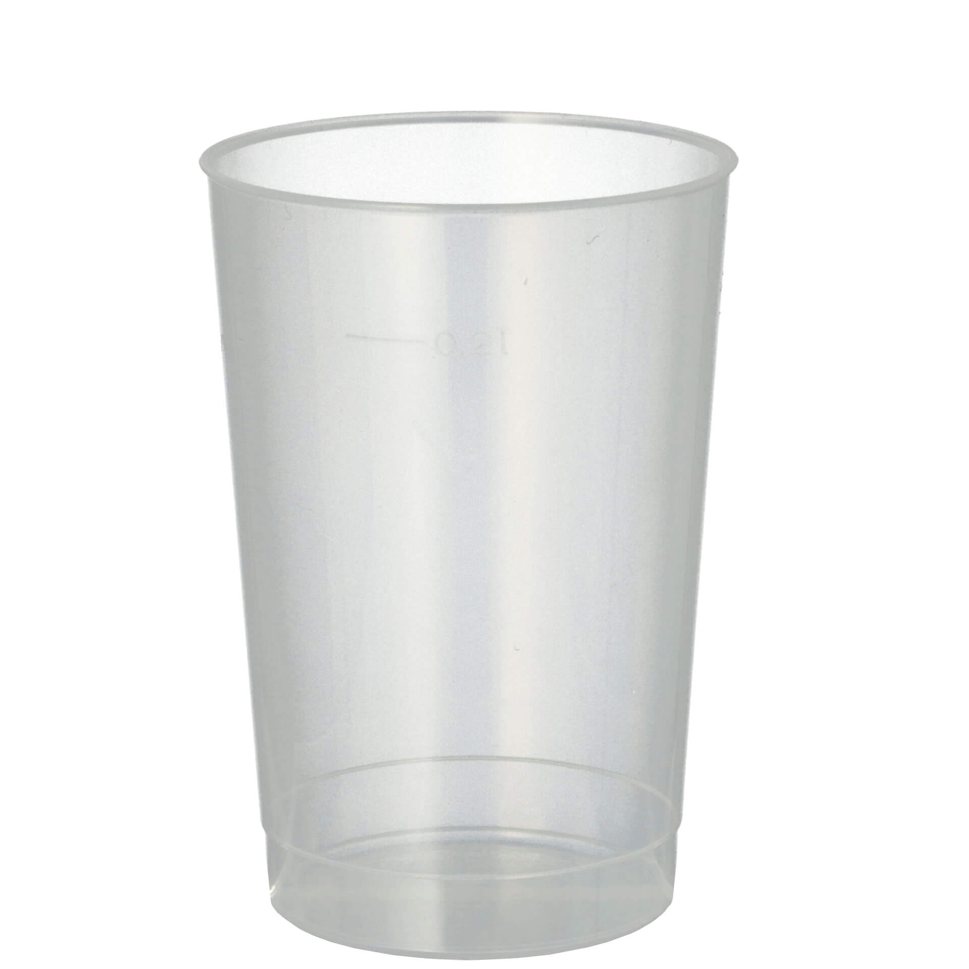 Kunststoffbecher Mehrweg, Polypropylen - 0,2 l (40 Stk.)