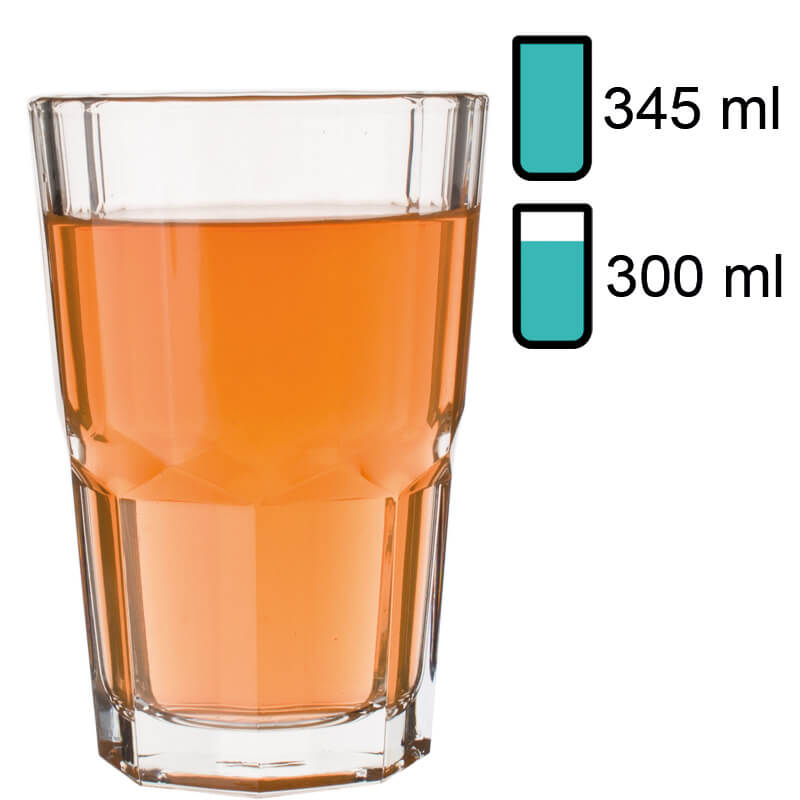 Longdrinkglas Serenity, Pasabahce - 345ml (1 Stk.) Longdrinkglas Serenity, Pasabahce - 345ml (1 Stk.)