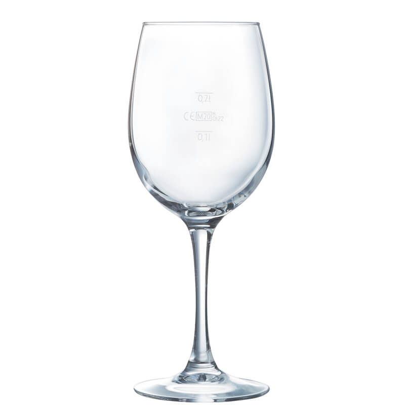 Weinkelch Vina, Arcoroc - 360ml, 0,1+0,2l Eiche (18 Stk.)