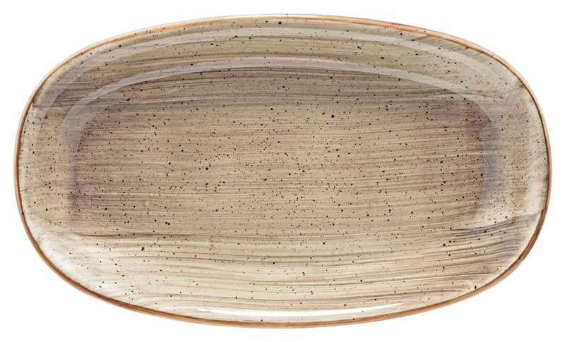 Bonna Aura Terrain Gourmet Platte oval 19x11cm beige - 12 Stück Bonna Aura Terrain Gourmet Platte oval 19x11cm beige - 12 Stück