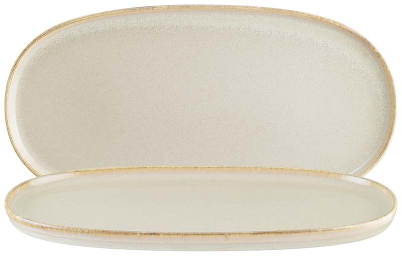 Bonna Sand Hygge Platte oval 34x23cm beige - 6 Stück Bonna Sand Hygge Platte oval 34x23cm beige - 6 Stück