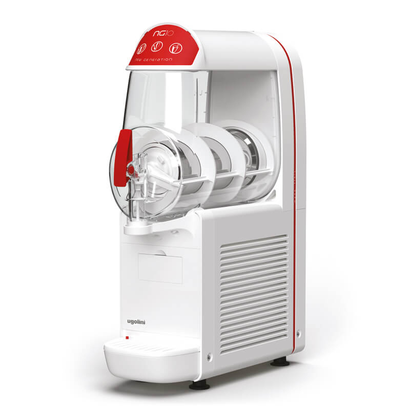 Slusheis Maschine Granitor® NG Easy 10-1 White R290, 1 x 10 Ltr. Behälter