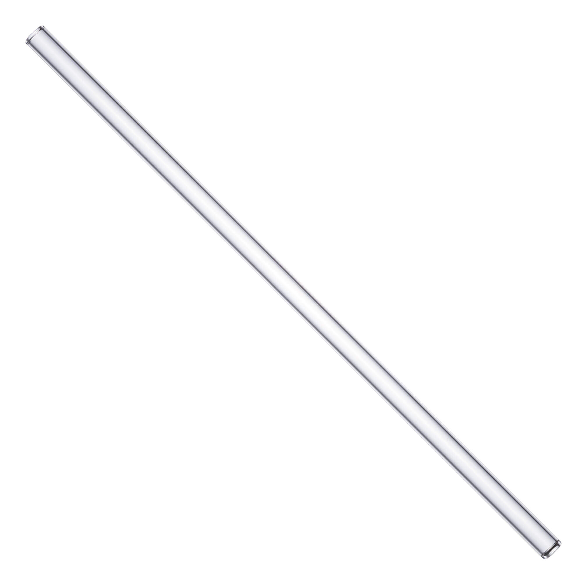 Glastrinkhalme (8x230mm) - klar (50 Stk. + 3 Bürsten)