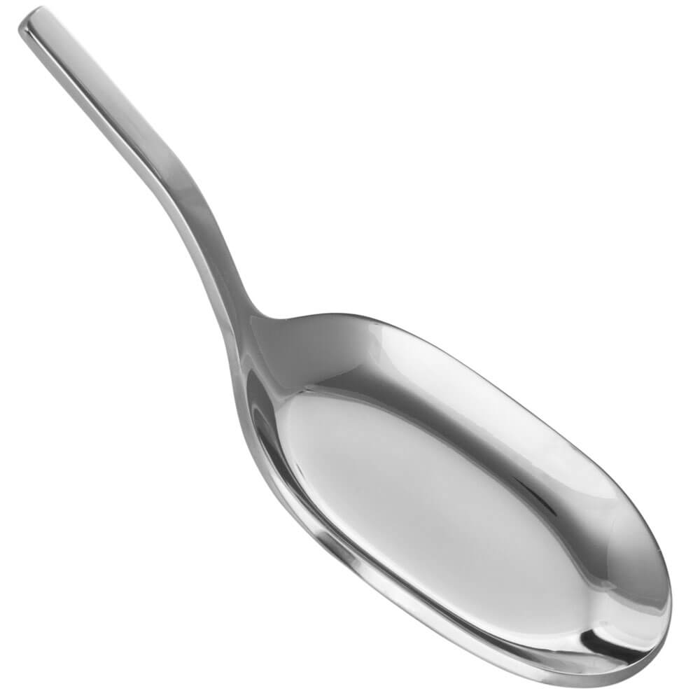 Probierlöffel oval, Edelstahl - 10,1cm (12 Stk.)