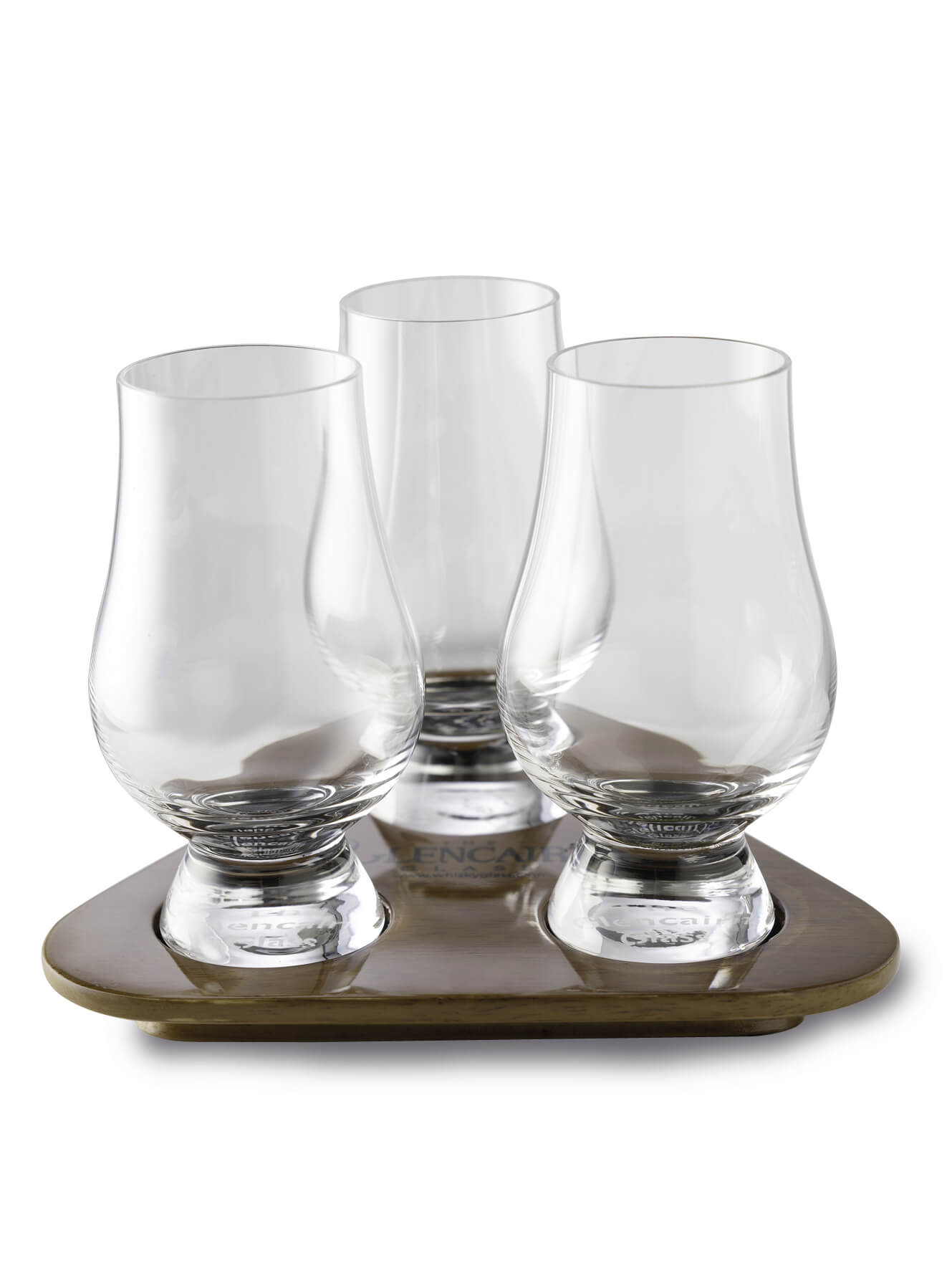 The Glencairn Whisky Tasting Set mit drei Gläsern