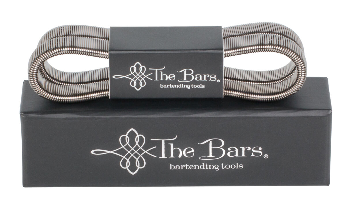 Ärmelhalter, schwarz metallisch, The Bars (1 Set)