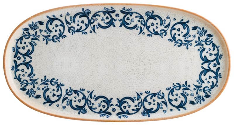 Bonna Viento Hygge Platte oval 30x16cm blau - 6 Stück Bonna Viento Hygge Platte oval 30x16cm blau - 6 Stück