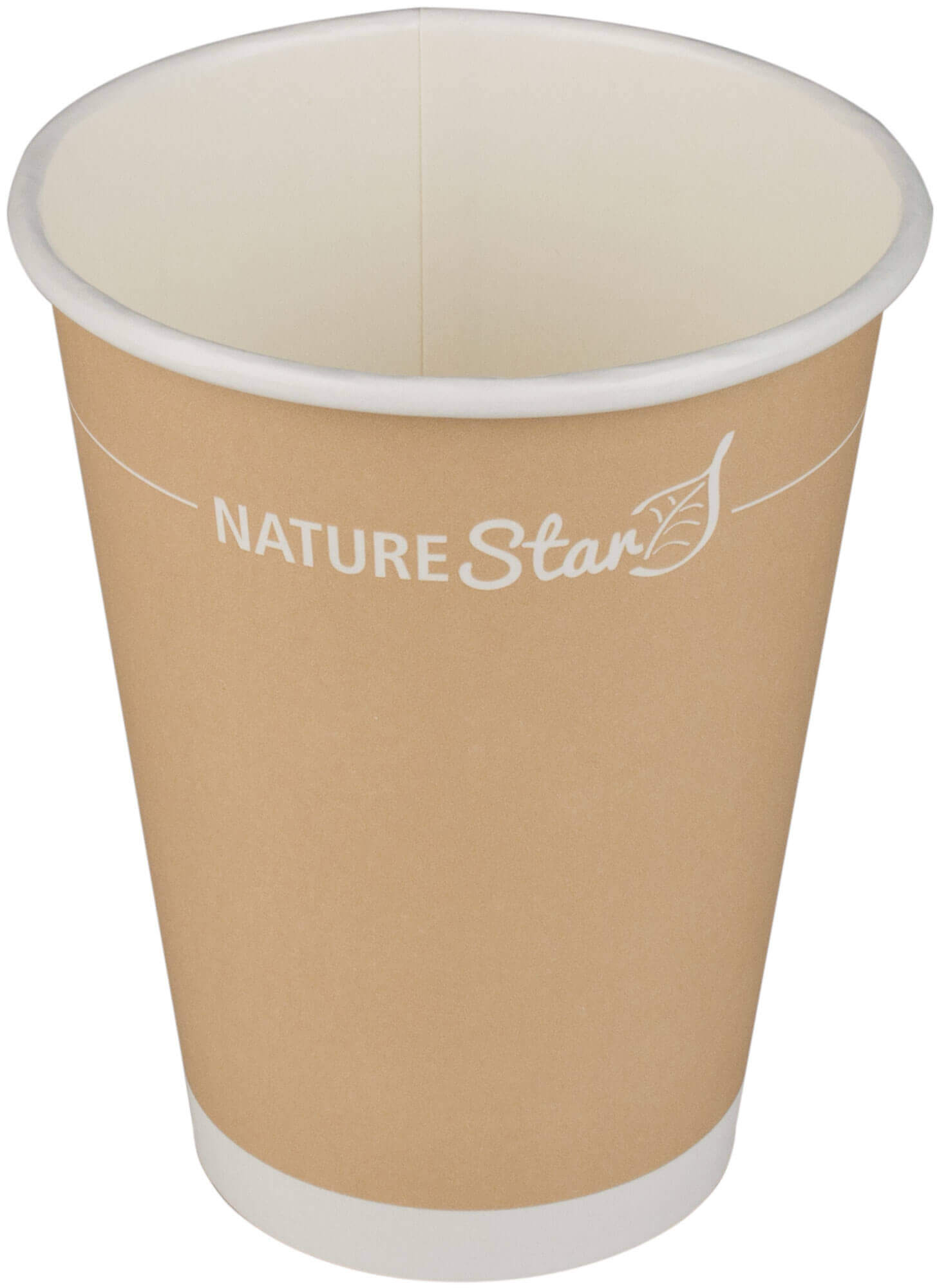 Kaffeebecher Papier, braun - 300ml, 9cm (1000 Stk.)
