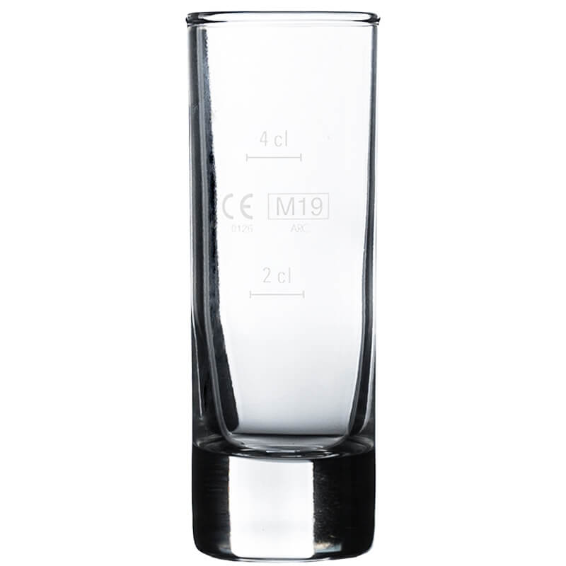 Schnapsglas Islande Arcoroc - 65ml, 2+4cl Eiche (12 Stk.)