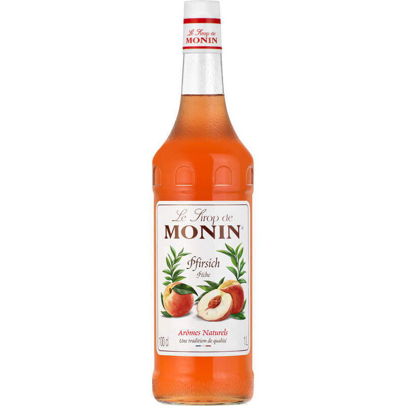 Pfirsich - Monin Sirup (1,0l) Pfirsich - Monin Sirup (1,0l)