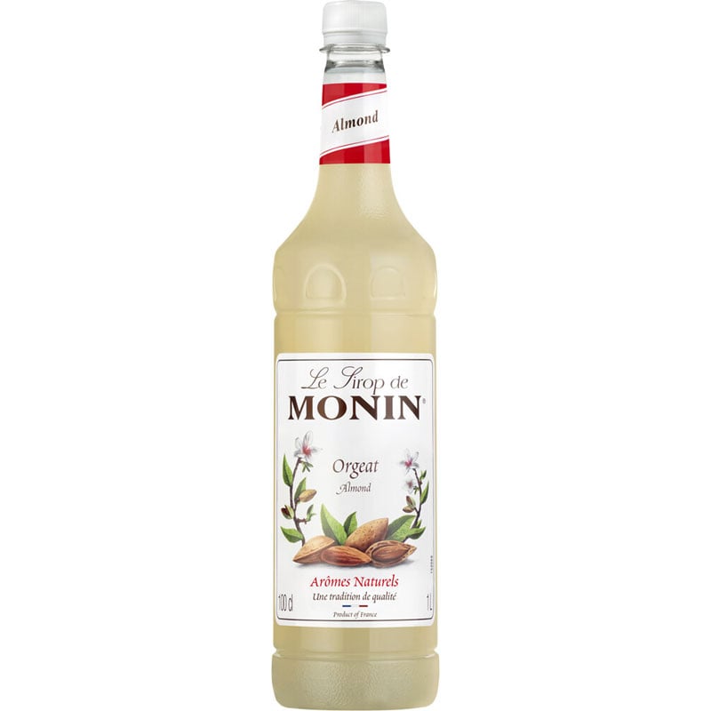 Mandel - Monin Sirup, PET-Flasche (1,0l) Mandel - Monin Sirup, PET-Flasche (1,0l)