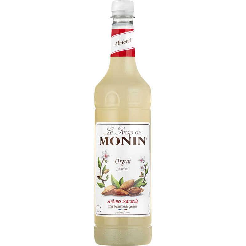 Mandel - Monin Sirup, PET-Flasche (1,0l) Mandel - Monin Sirup, PET-Flasche (1,0l)