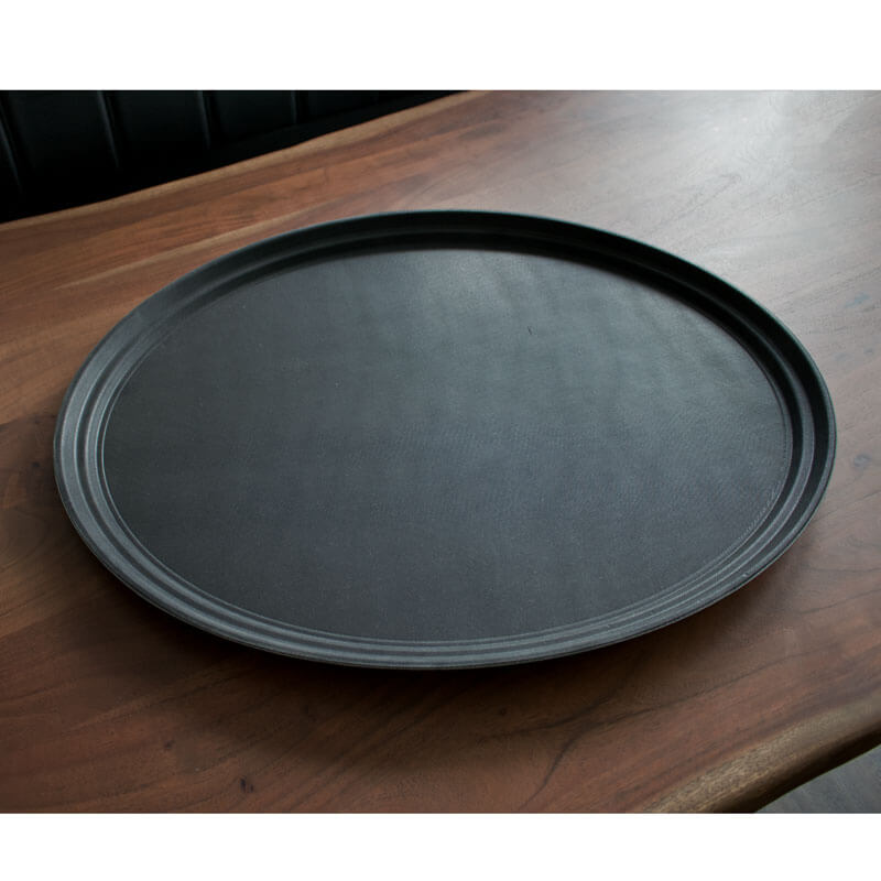 Serviertablett oval, Fiberglas rutschfest - 73,5x60cm Serviertablett oval, Fiberglas rutschfest - 73,5x60cm